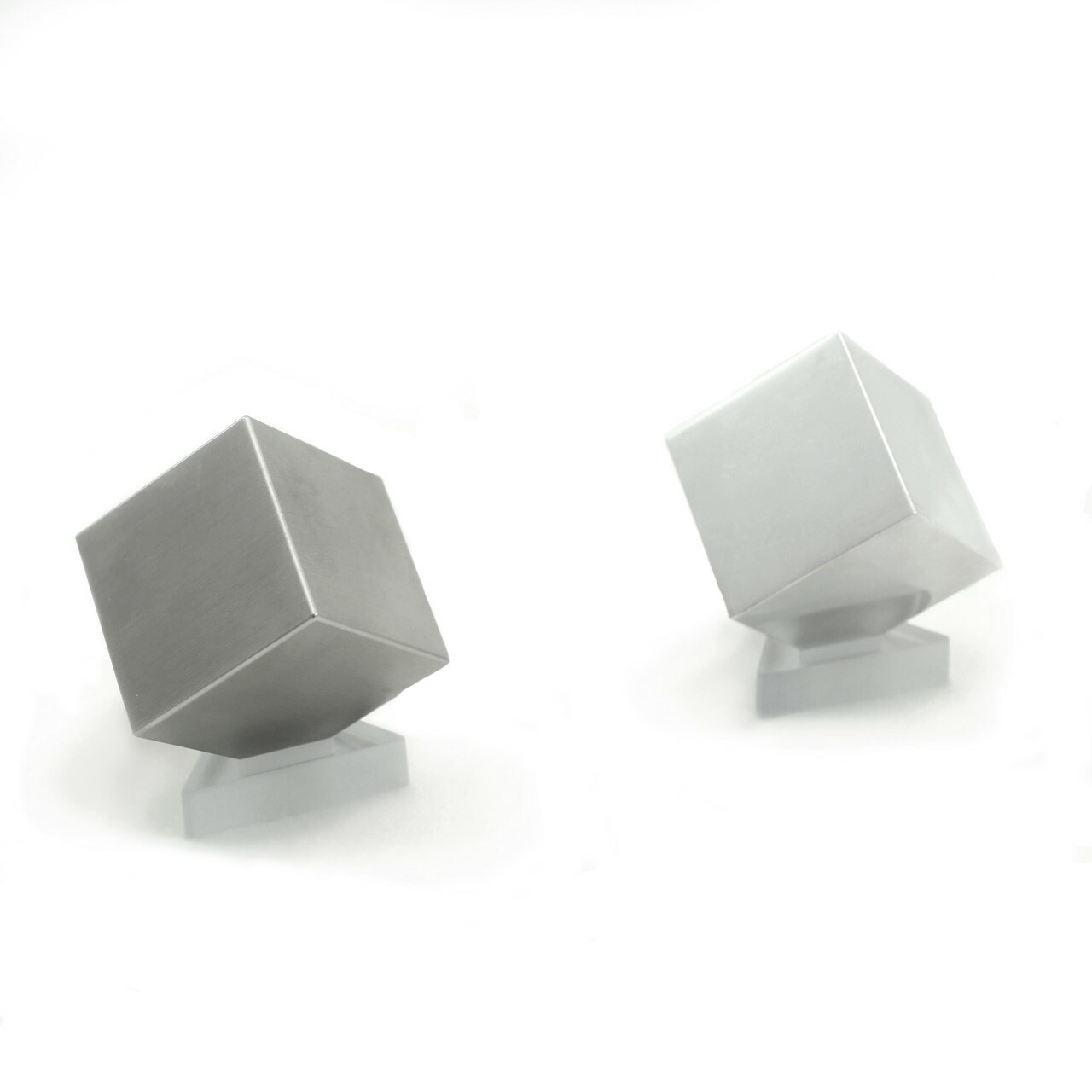 Tungsten and Aluminum 1.5″ Cube Set (OVER 1000 SOLD!)