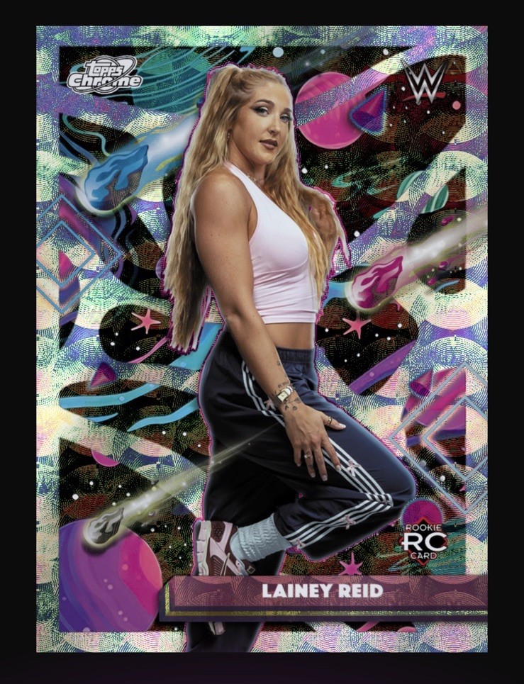 2026 WWE Topps Cosmic Chrome Nucleus Rookie – LAINEY REID(Topps Slam DlgitaICard