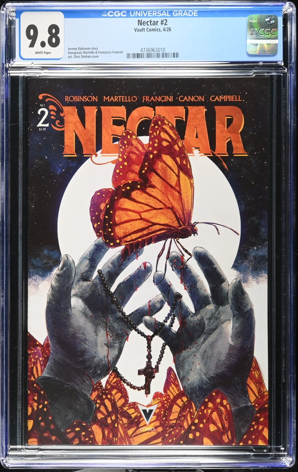 Nectar #2 – Chris Shehan Main Cover A – CGC 9.8