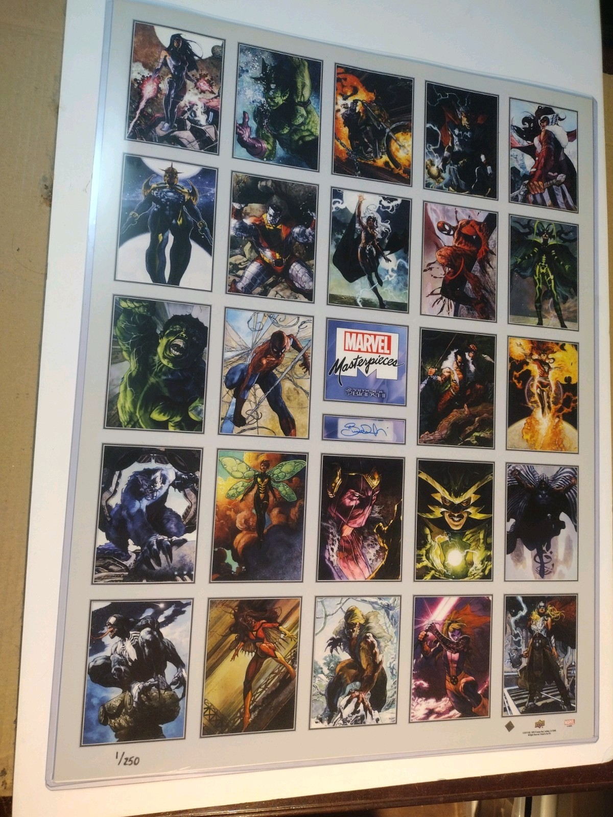 2018 Marvel Masterpieces Retrospective Base & What If Auto Ach Simone Bianchi