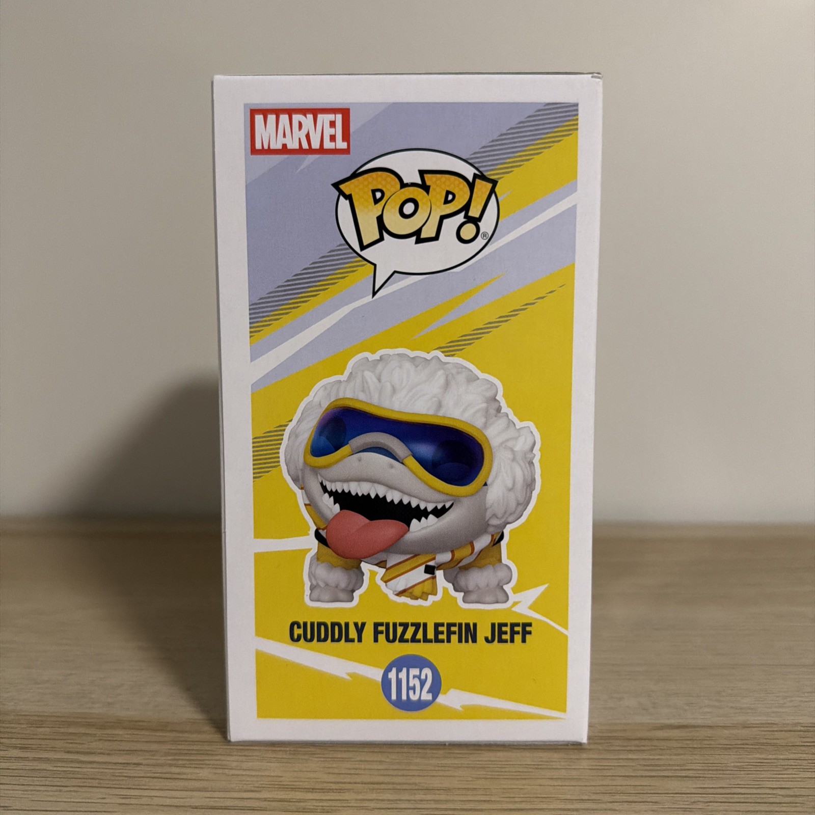 Funko Pop! Vinyl: Marvel-Cuddly Fuzleffin Jeff 9500pcs/pzs #1152 w/barcode
