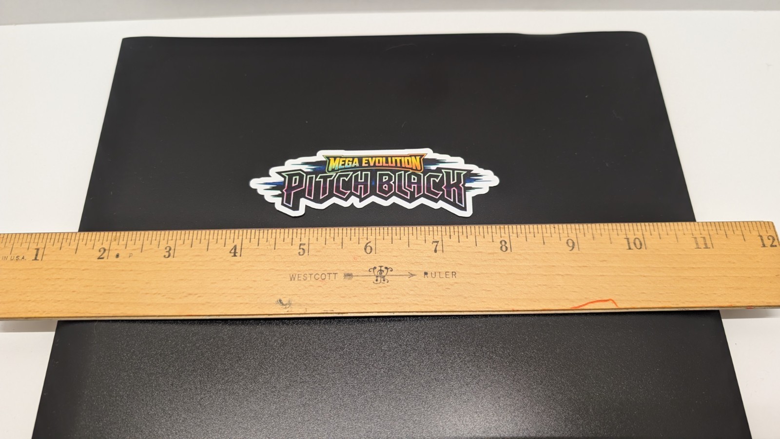 Pokémon TCG, Pitch Black – Pokemon Binder Sticker – 4′ X 1.25”