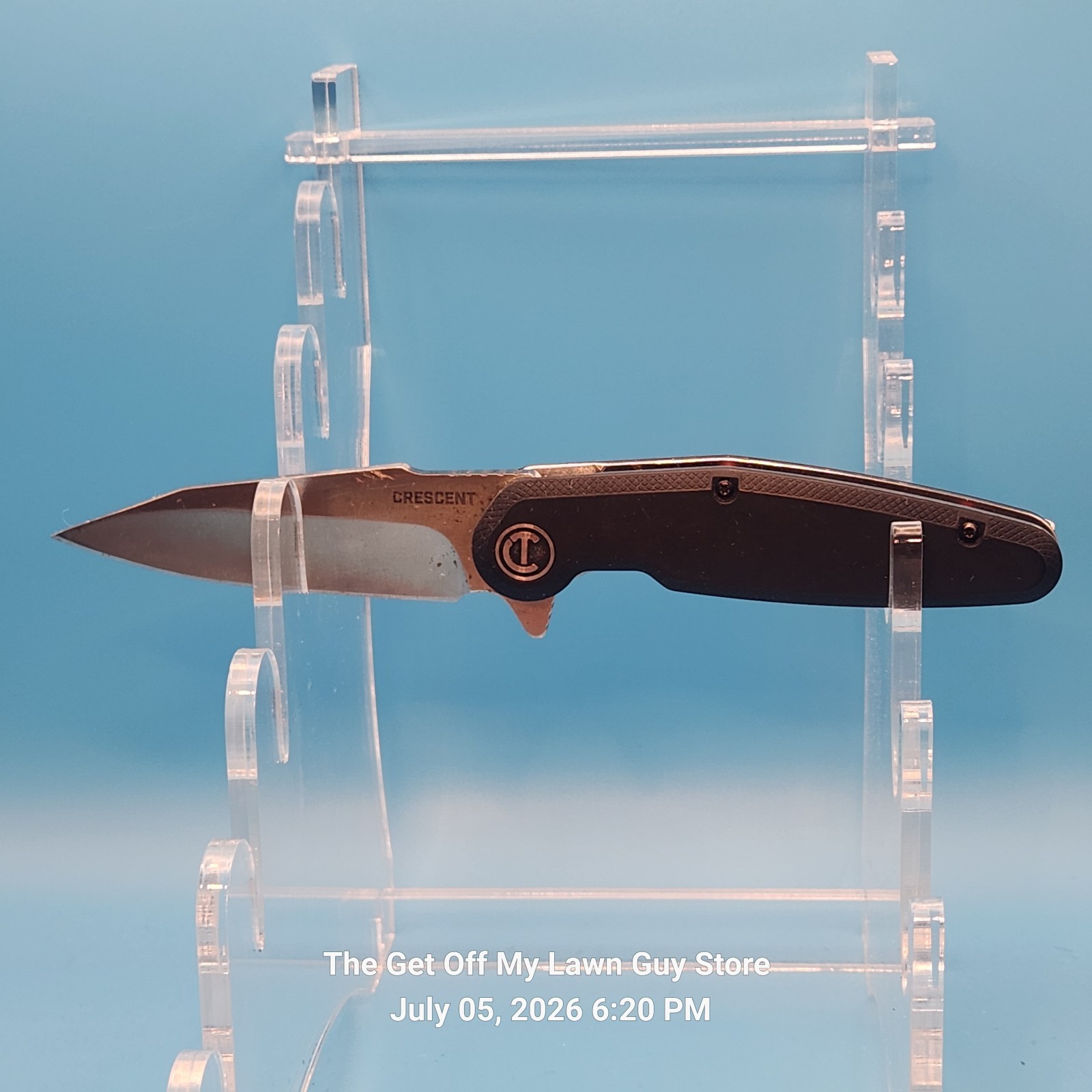 Crescent CPK350C Harpoon Flipper Liner Lock Tradesman Pocket Knife Folder
