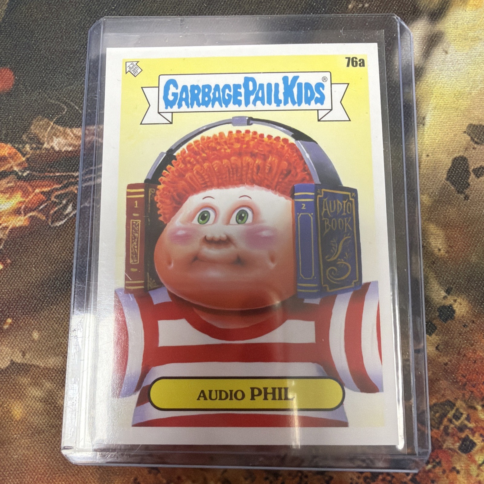 2022 GARBAGE PAIL KIDS GPK BOOK WORMS AUDIO PHIL 76a NM/M