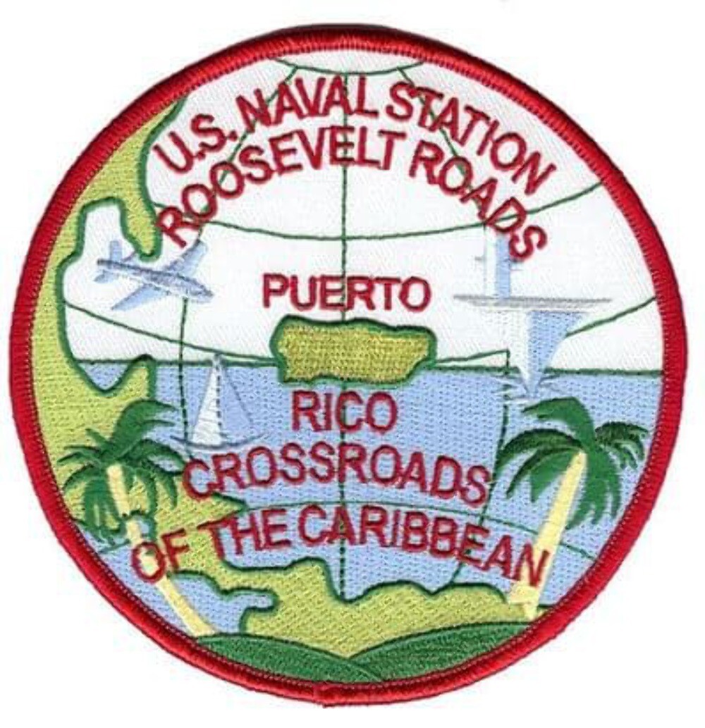 NAS Roosevelt Roads Patch – Sew On/Iron On