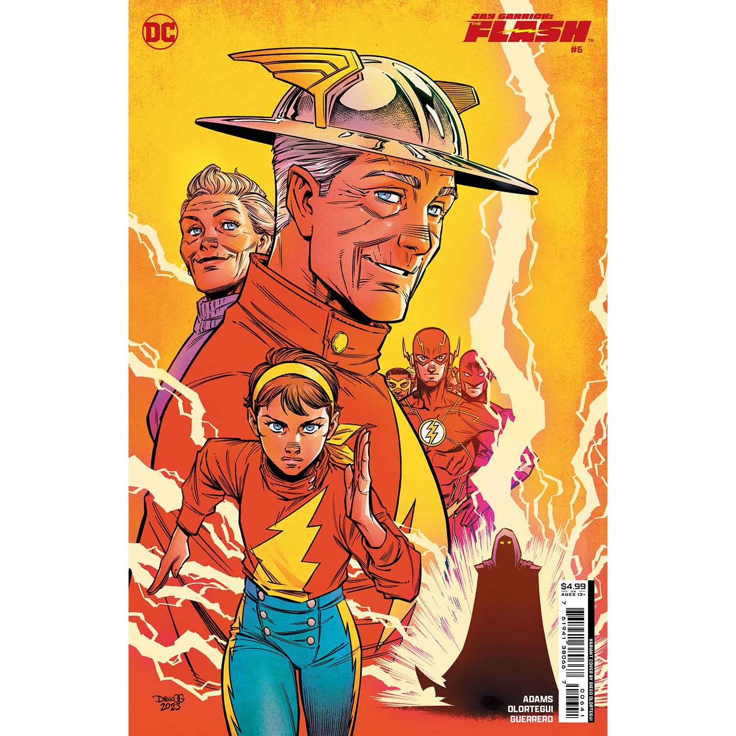 Jay Garrick The Flash #6 Cover C Diego Olortegui Card Stock Variant DC Comics
