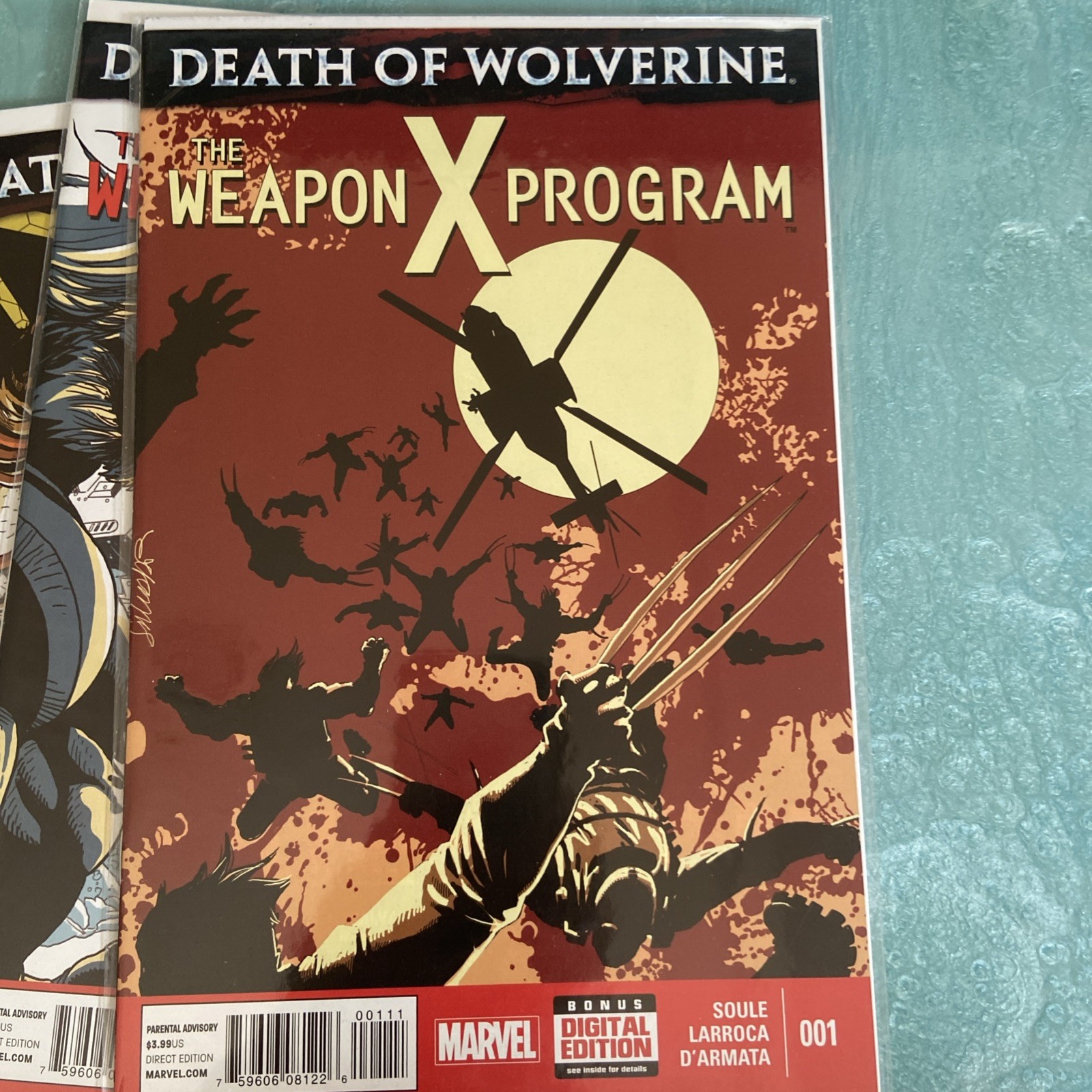 Death of Wolverine: WEAPON X PROGRAM 1-5, LOGAN LEGACY 1-7, Life after Logan NM