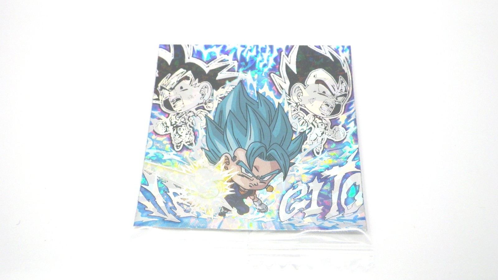 Dragon Ball Wafer Stickers: Bandai Vegito, October 2025, Made in Japan