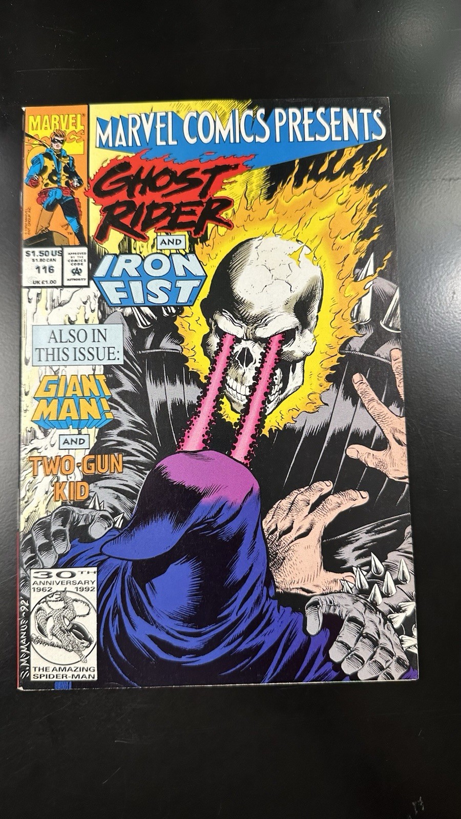 Marvel Comics Presents #116 Sam Keith Ghost Rider Marvel 1992 Nice Copy