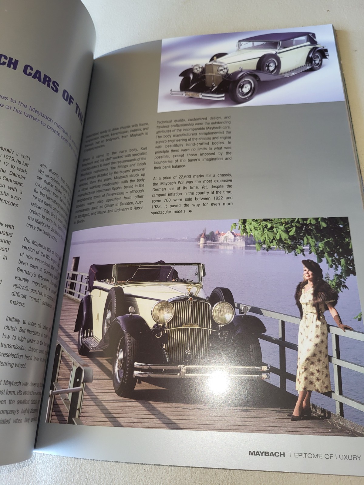 2003 MAYBACH 57-62 5-Piece Collectible Mercedes-Benz Dealership Sales Brochures