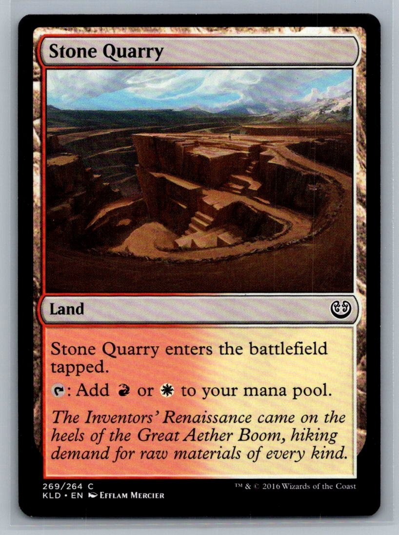 Stone Quarry, 269/264, Kaladesh, Common, MTG Game