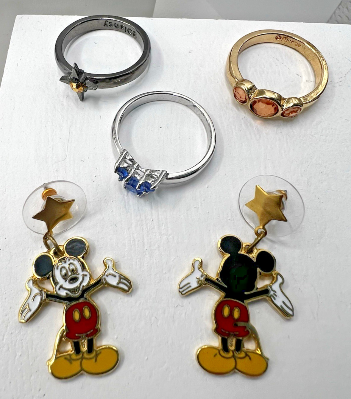 Lot Of Disney Branded Jewelry, Incl Baublebar. Necklaces, Earrings, Rings, Charm