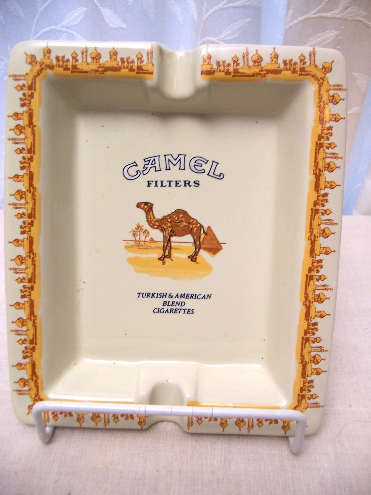 Vintage Camel Filters Ashtray – 5.5″ x 6.25″ – 1996 ceramic