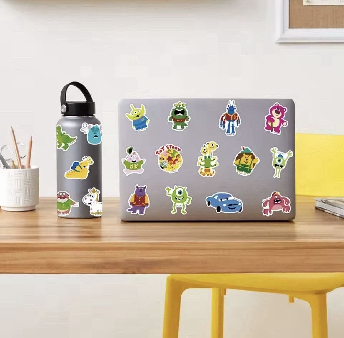 50 pcs Disney Pixar Sticker Set/ High Quality Cars and Toy Story Stickers