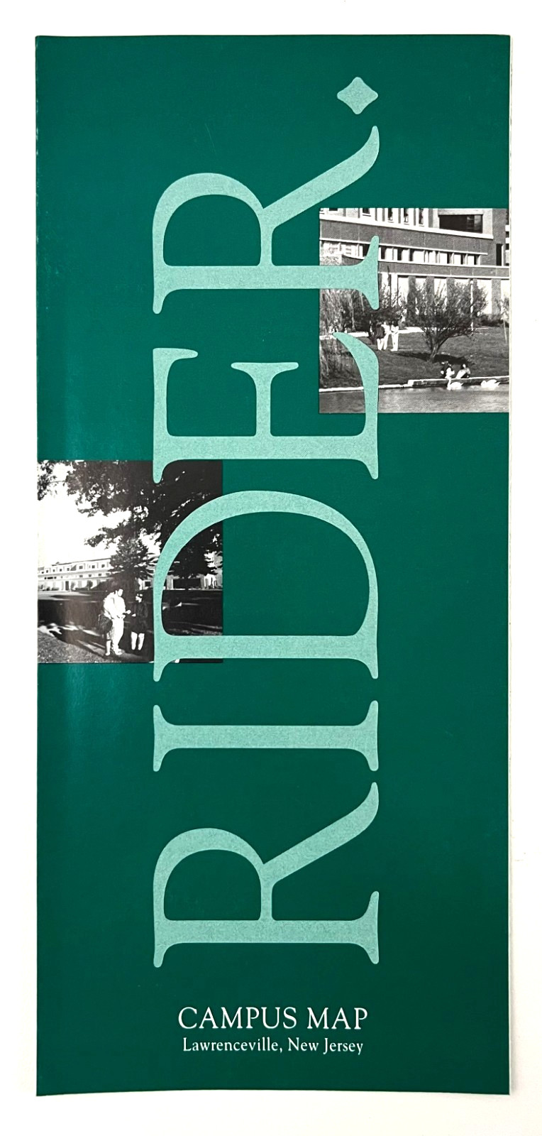 1990s Rider Westminster College New Jersey Campus Maps University Brochure