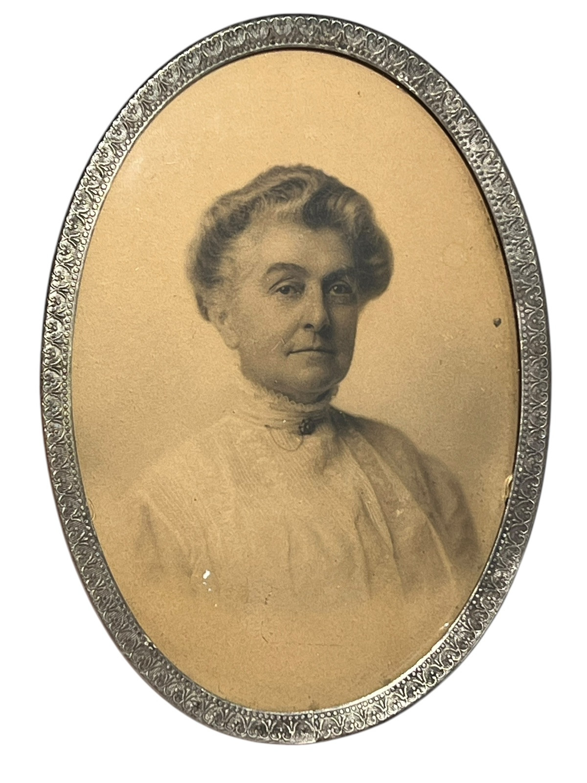 Late 1800s Victorian Grandmother Framed Portrait 5”