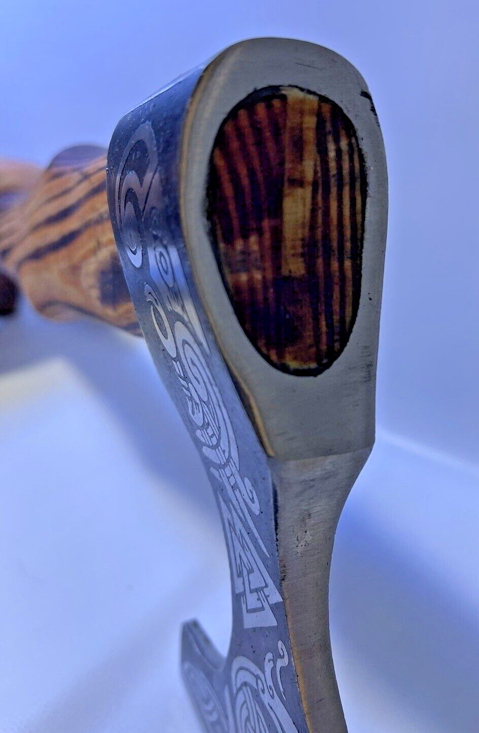 Viking Axe Tomahawk Bearded Axe Hand Forged Hatchet Custom Handmade Engraved