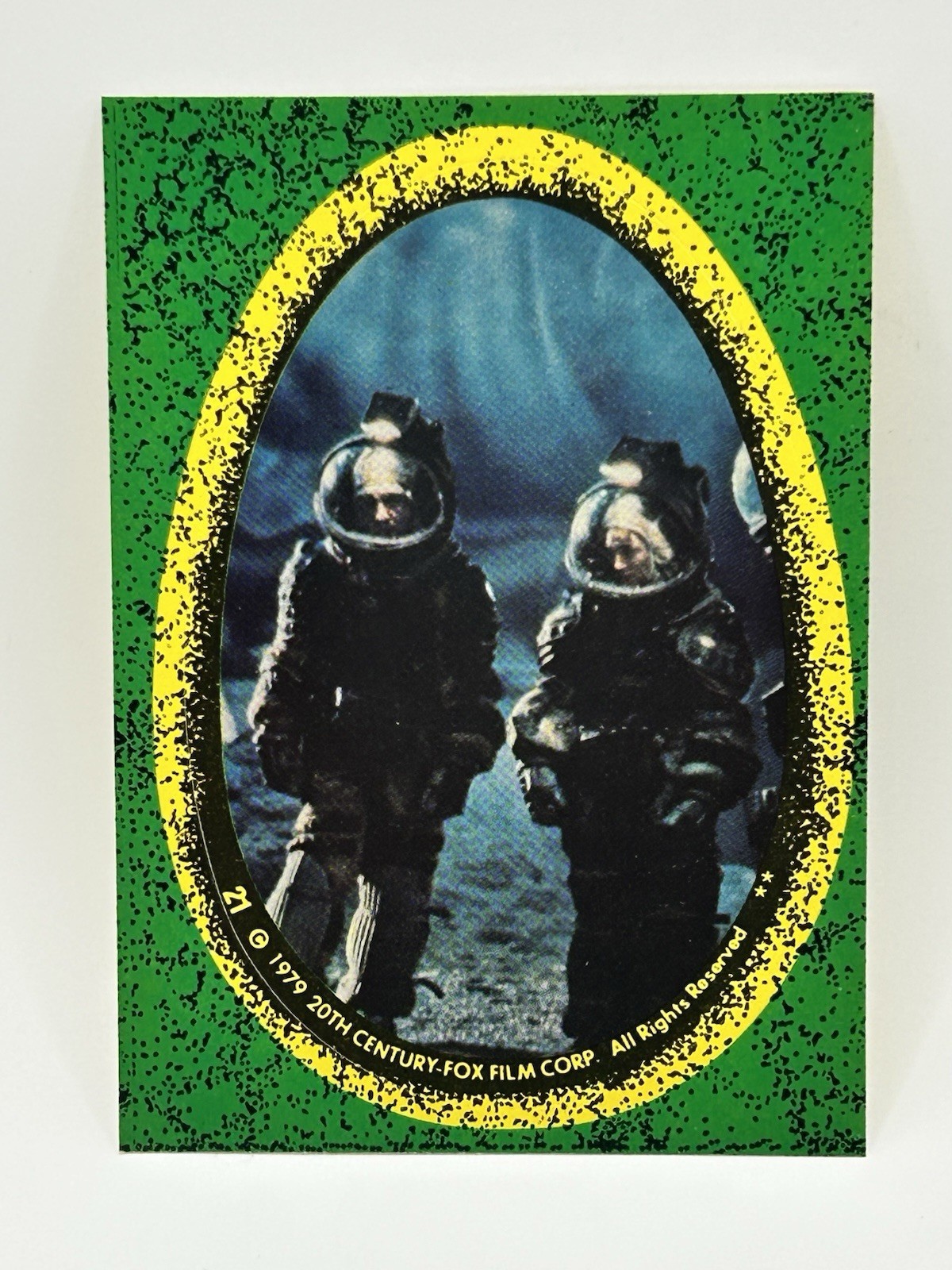 1979 Topps Alien Sticker #21 Dallas & Kane NM-MT