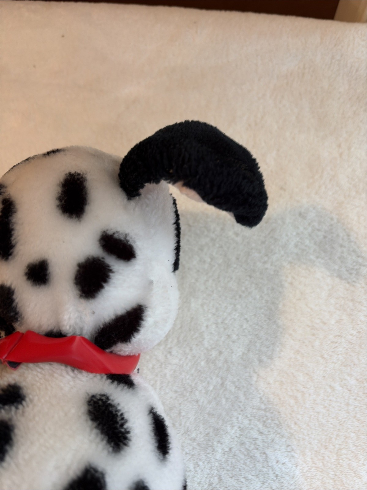 Vintage 101 Dalmatians Patch Applause Dog 9″ Plush Stuffed Animal Collar G10