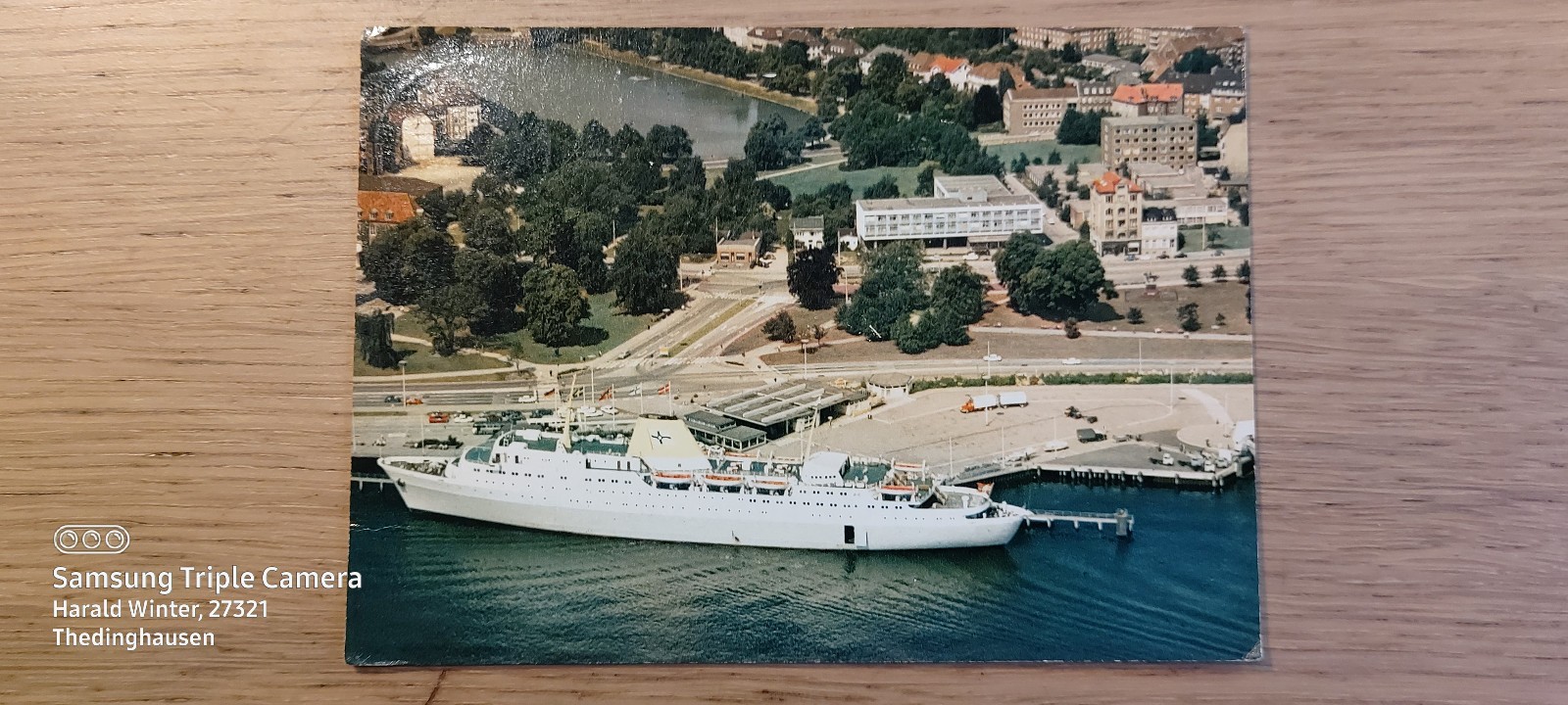 Postcard Kiel Oslo Kai 24105 gel_18