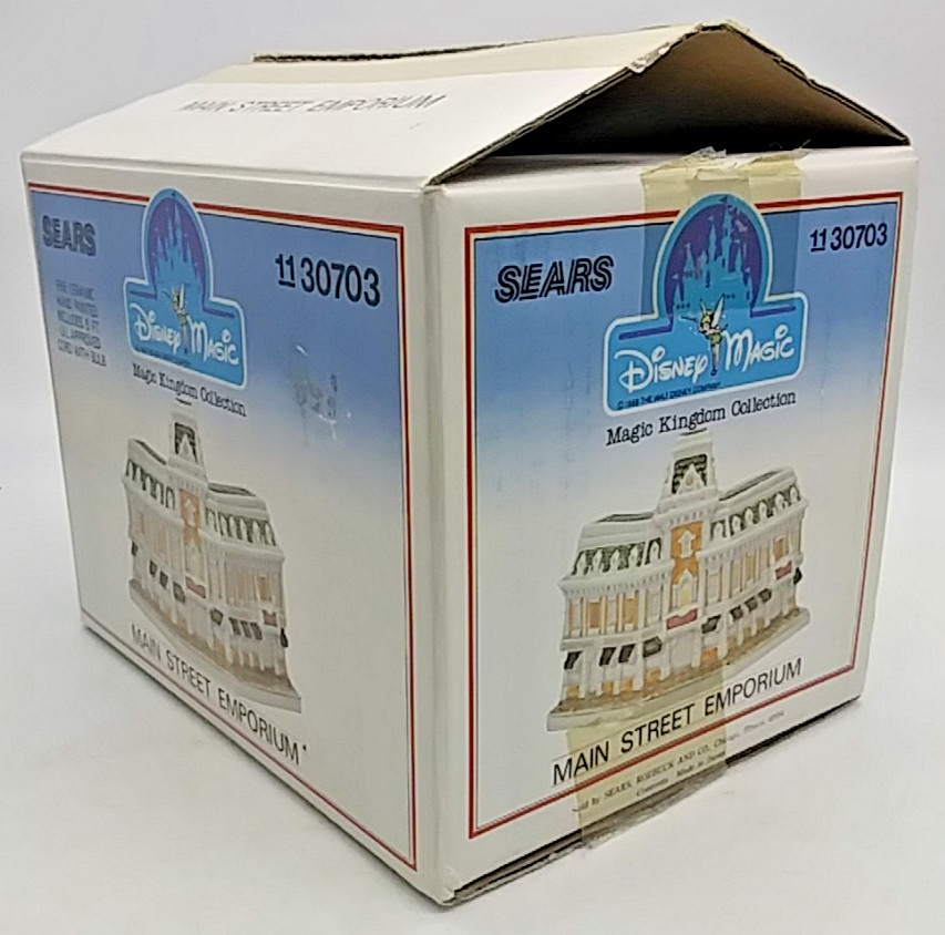 Vintage Sears 1988 Disney Magic Kingdom Collection MAIN STREET EMPORIUM #30703