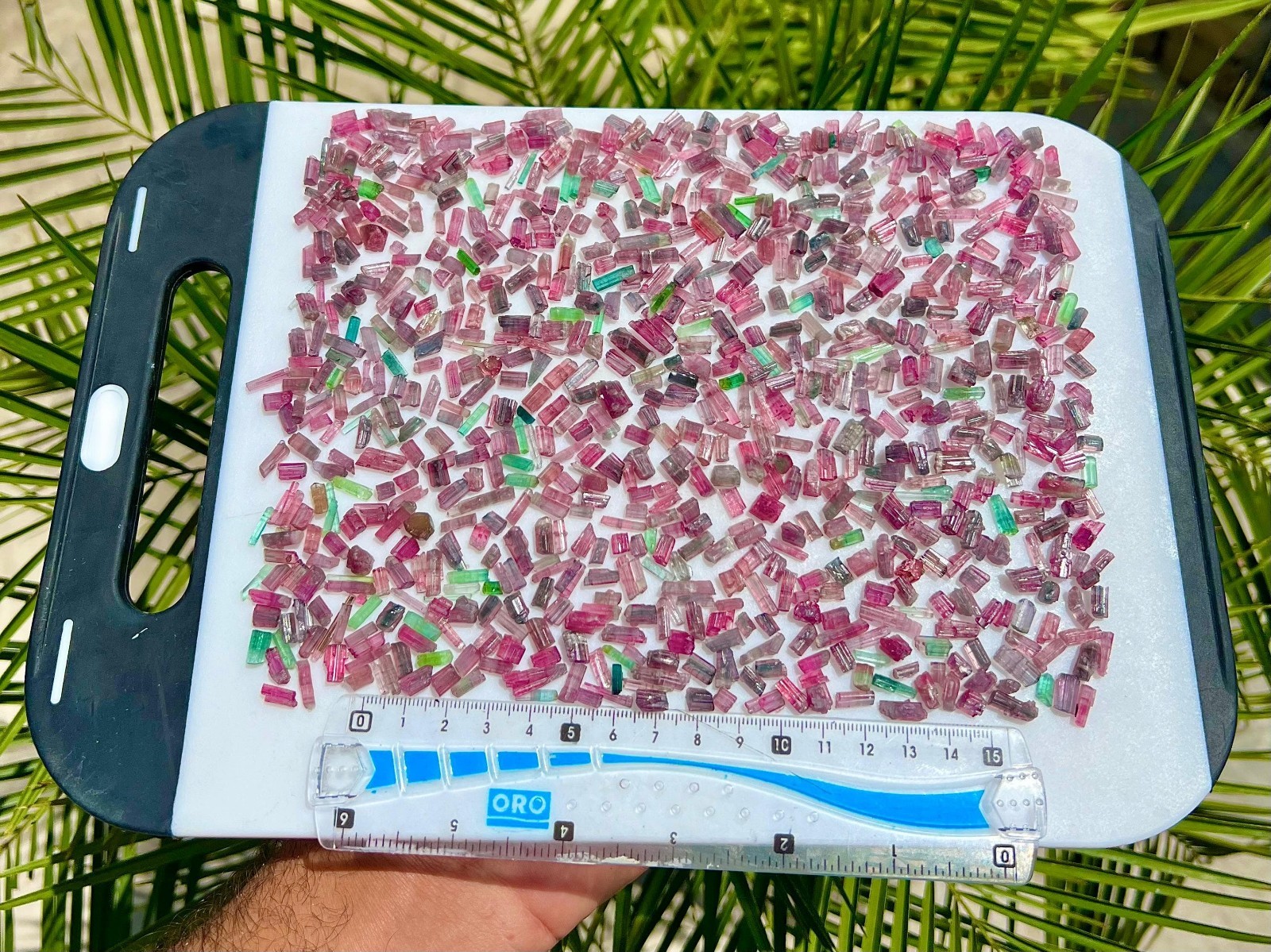 170 Grams Multi Colour Tourmaline Crystals Lot From Afghanistan