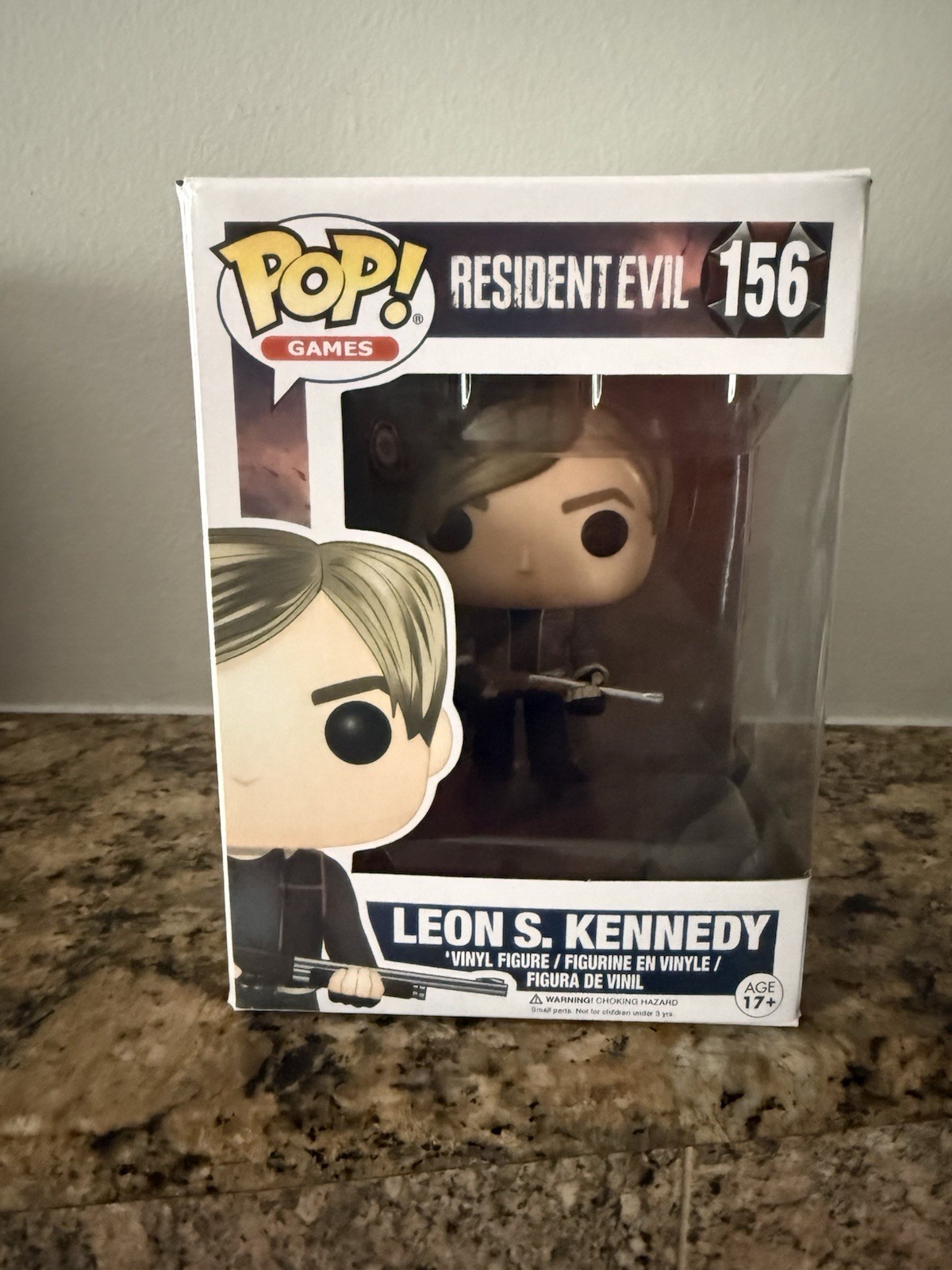 Funko Pop! Games Resident Evil Leon S. Kennedy #156 Vinyl Figure