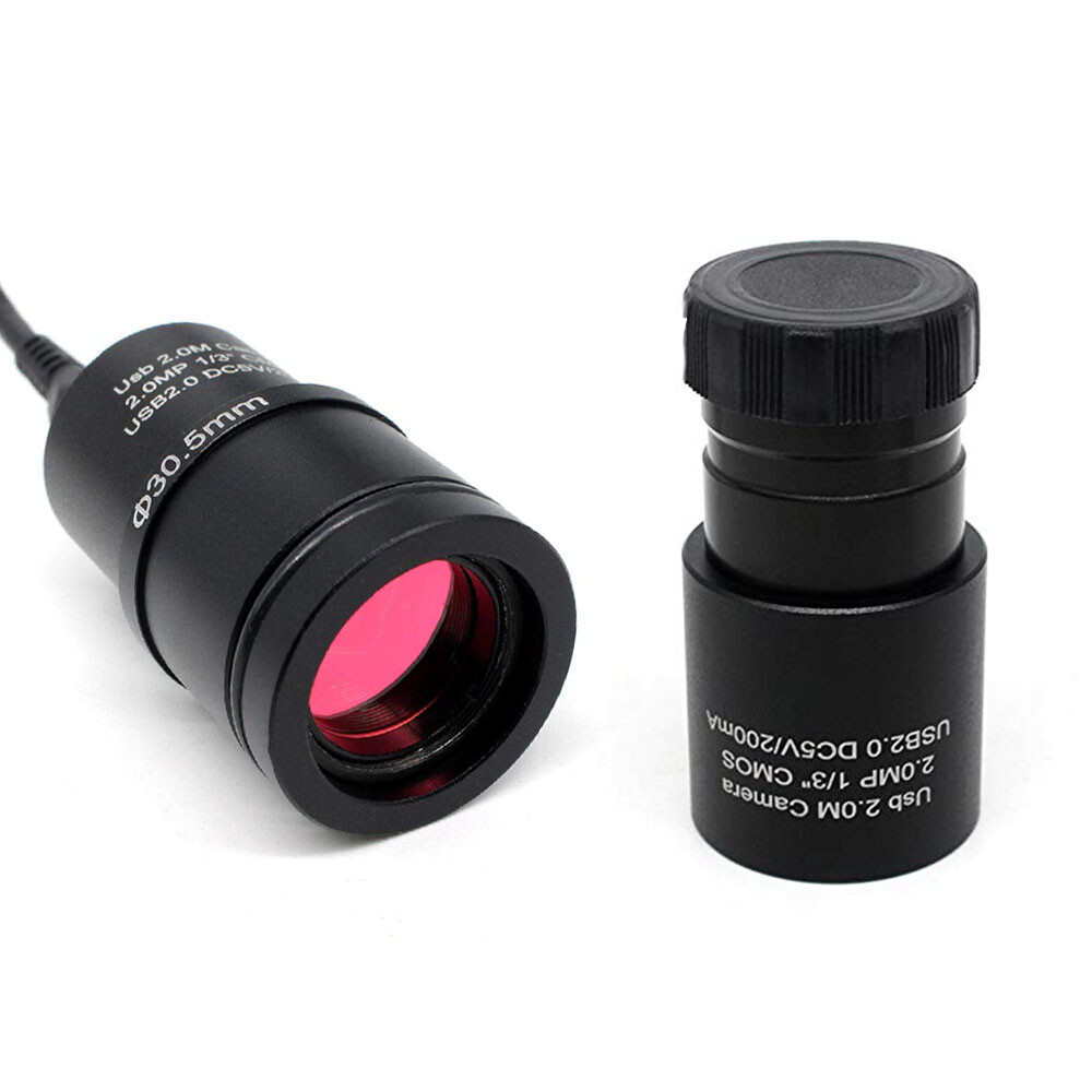 2MP CMOS Digital Camera Electronic Eyepiece HD USB Microscope Accessory