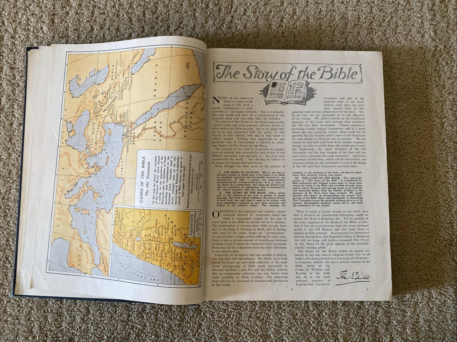VTG Story of the Bible Told By Living Writers Of Authority 4 Volumes 1952 Wise