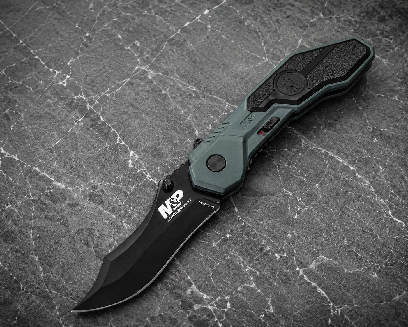 Smith & Wesson M&P Assisted Open Magic Tactical Folding Pocket Knife SWMP1BCP