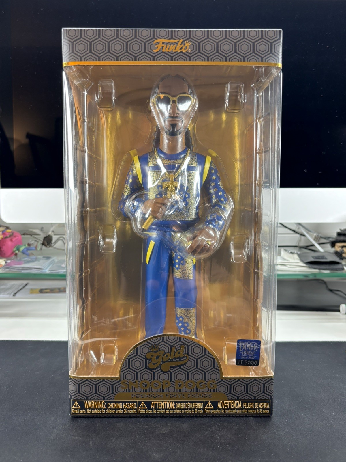 Snoop Dogg FUNKO GOLD 12 INCH THA DOGG HOUSE LE 5,000 PCS
