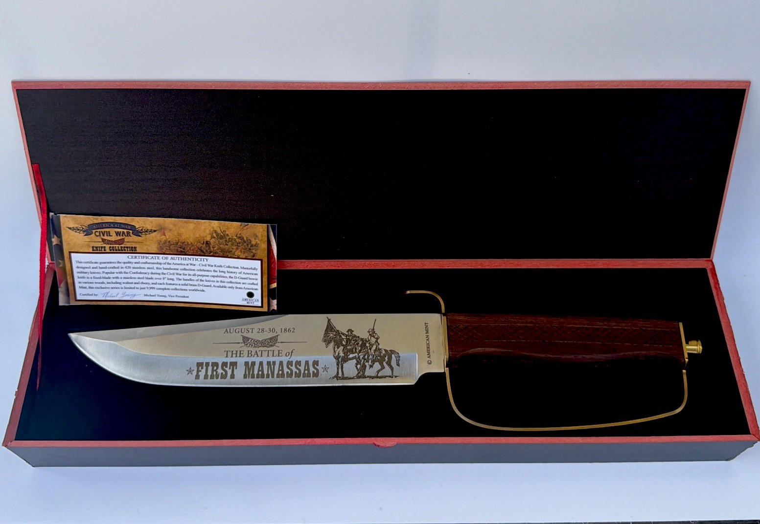 America at War Civil War Knife Collection Battle of First Manassas American Mint