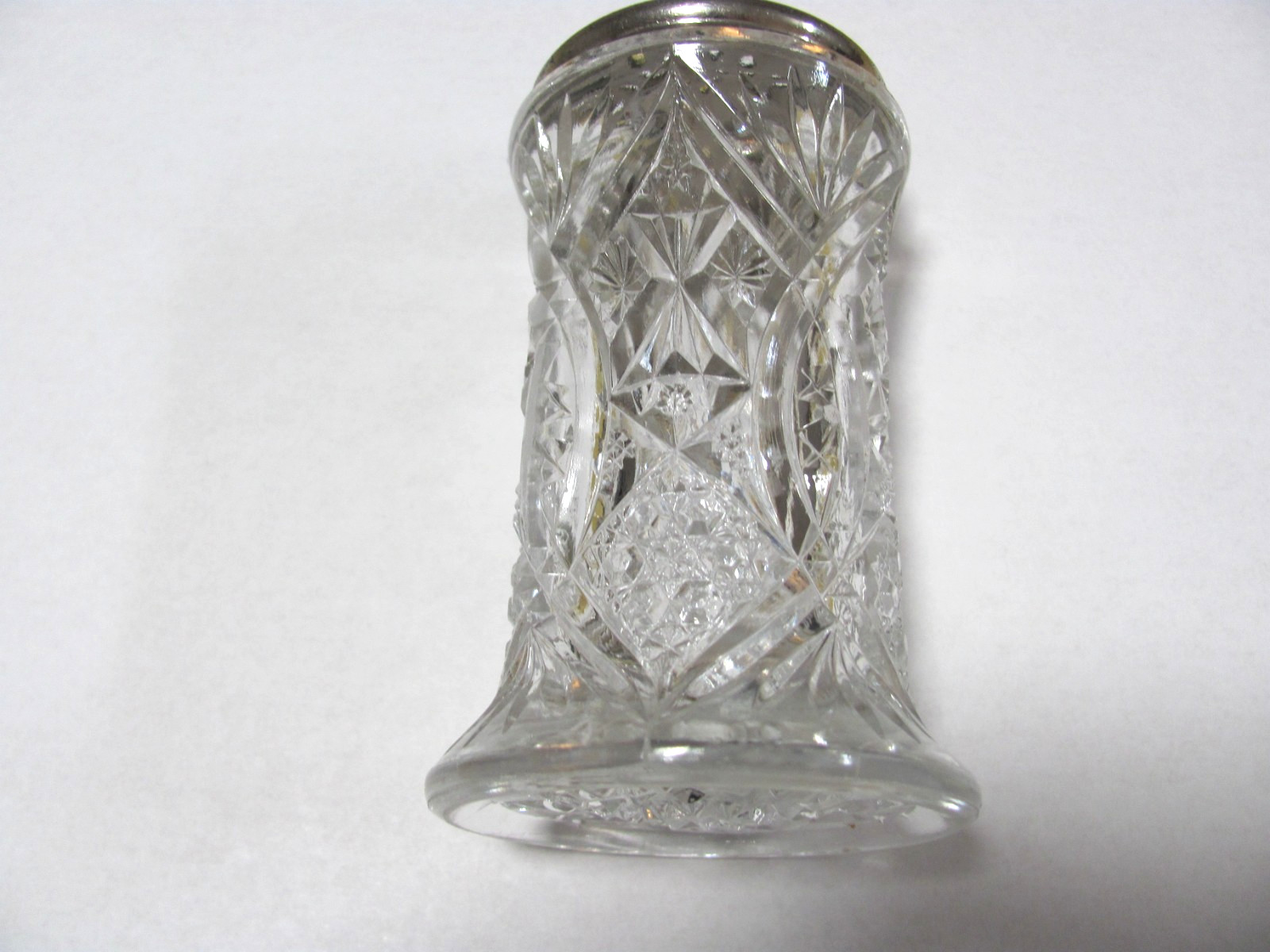 Antique Victorian Clear Cut Glass Sugar Shaker. Very Nice!!!!