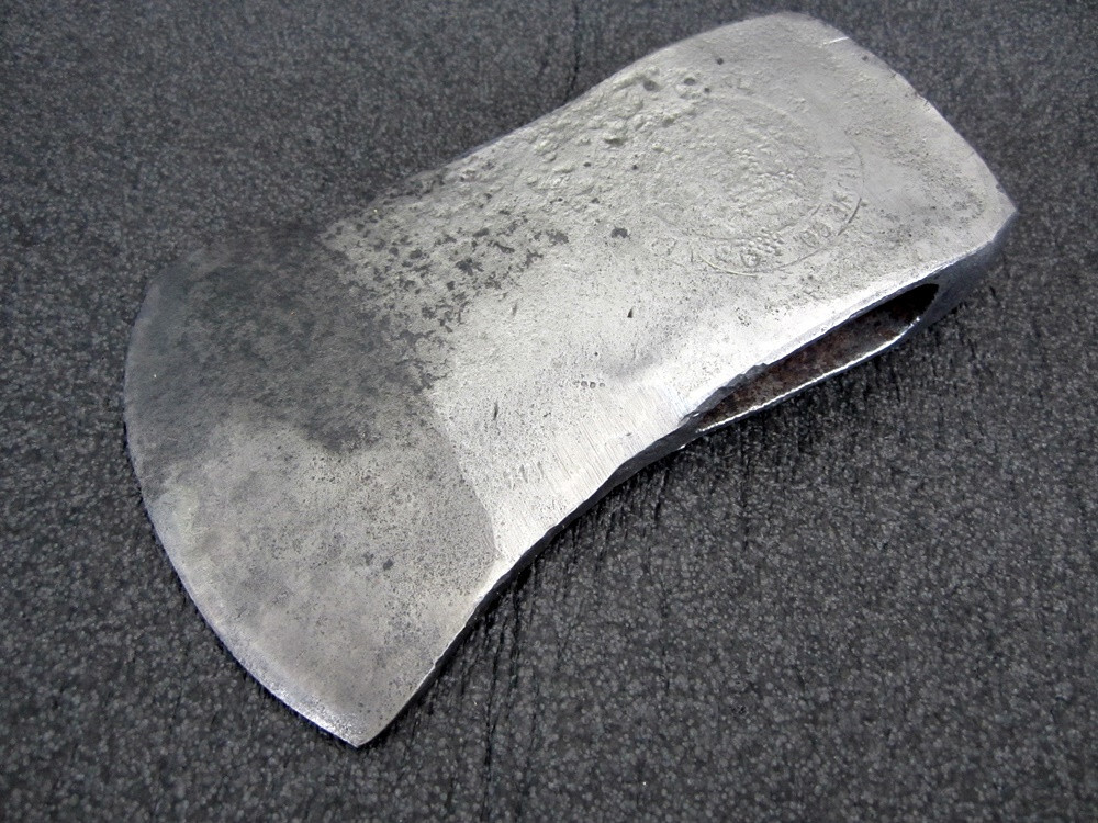 Vintage Townley Metal & Hardware 3.5lb Single Bit Axe Head Kansas City USA