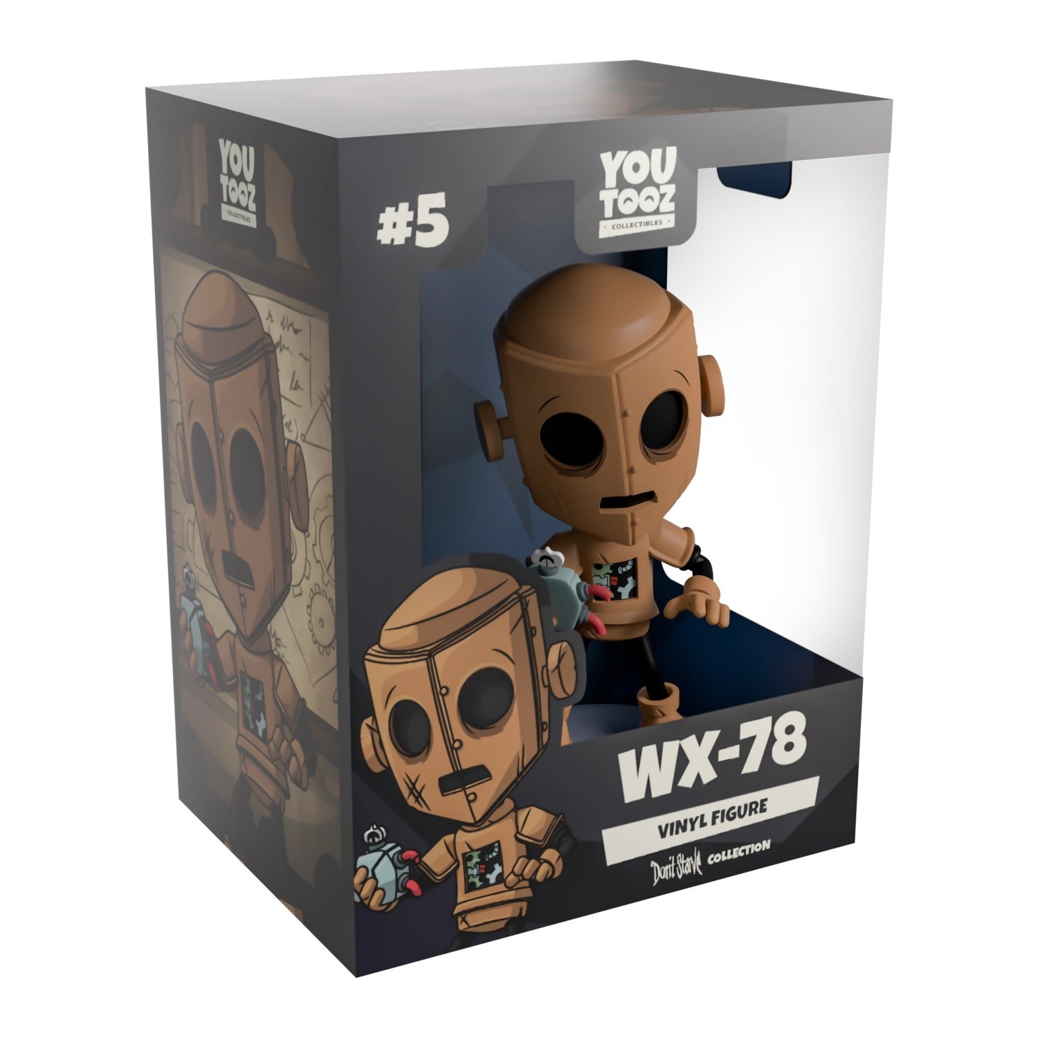 Youtooz Don’t Starve WX-78 collection vinyl figure H4.8″ with CDkey