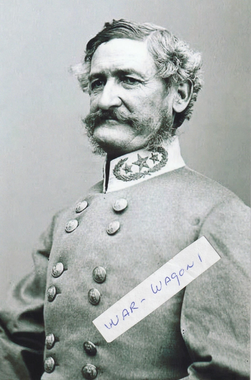 Civil War Photo , ConFederate Gen Henry Hopkins Sibley