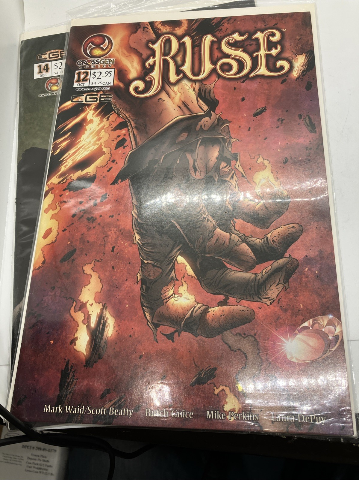 Ruse #4,5,6,7,8,11,12,14 Comic Lot Still In Sealed Package