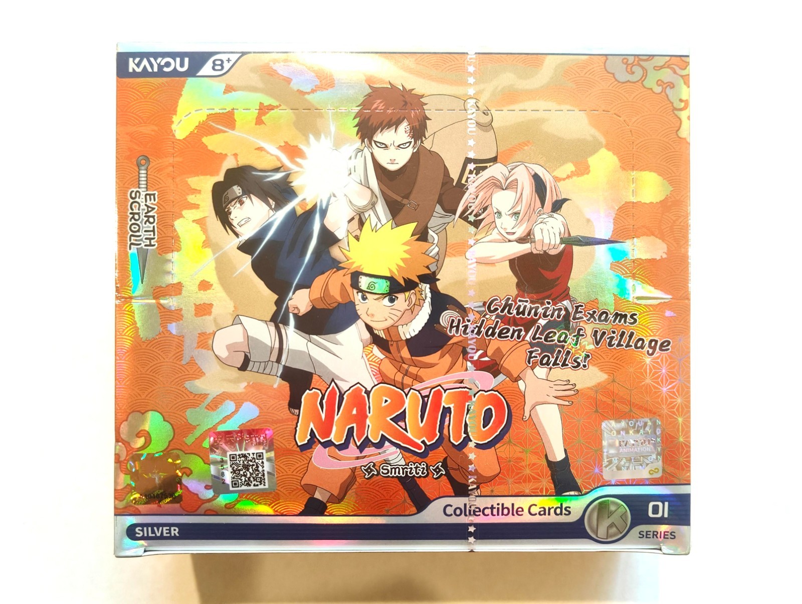 KAYOU NARUTO-Smriti Collectible Cards Earth Scroll English Version