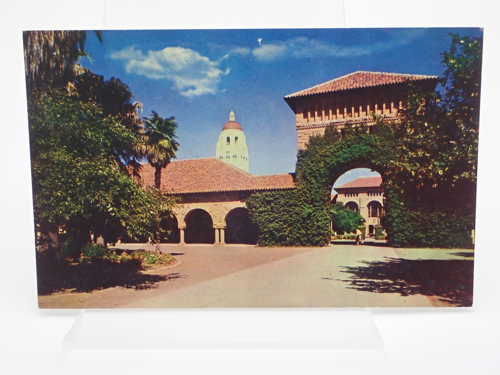 East Gate Stanford University California Vintage Postcard
