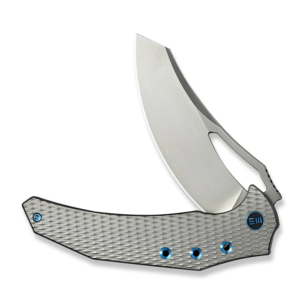 WE Knife Epaulette 24024-3 Bead-blasted Titanium M390 Stainless Steel Knife