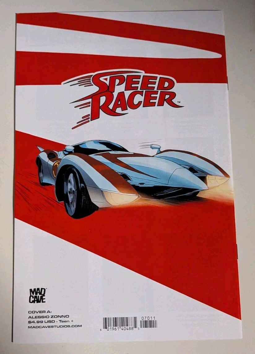 SPEED RACER #7 04/01/2026 NM-/VF+ CVR A ALESSIO ZONNO MAD CAVE STUDIOS