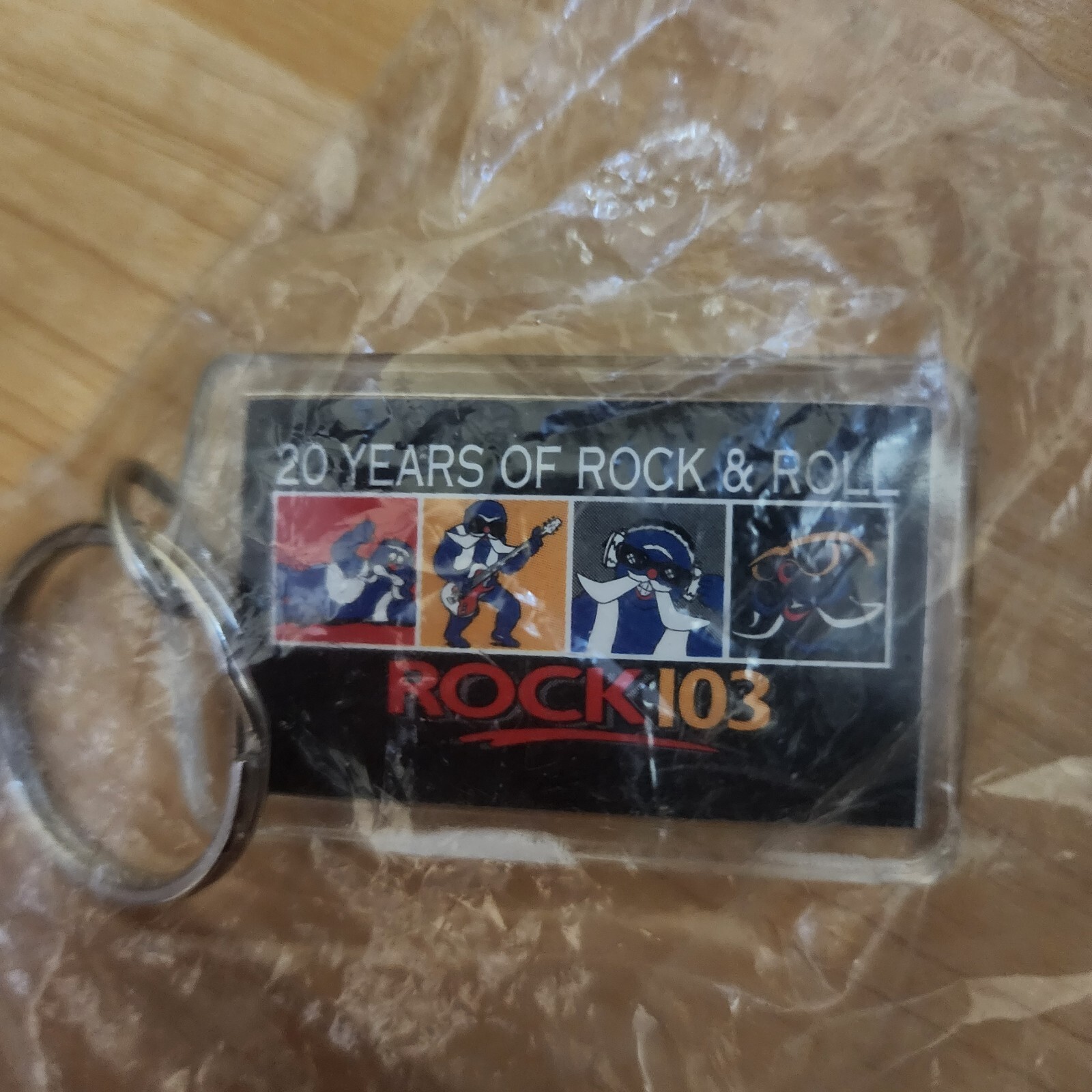 Classic ROCK 103, EAGLE, 96X Memphis Radio Station Stickers from 1980s-90s Era.