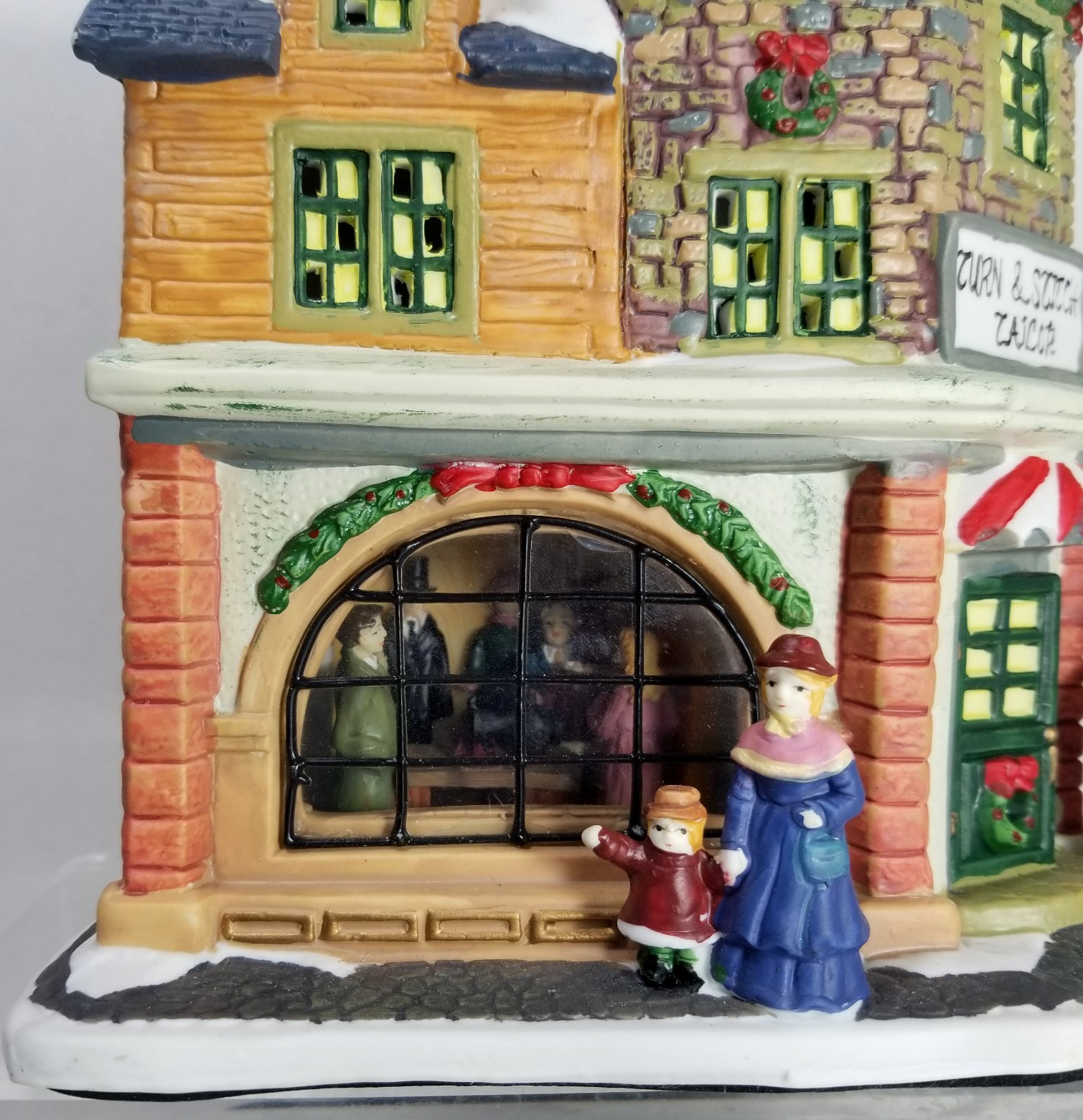 Vintage Santa’s Workbench Collection Turn & Stitch Tailor Retired No Box