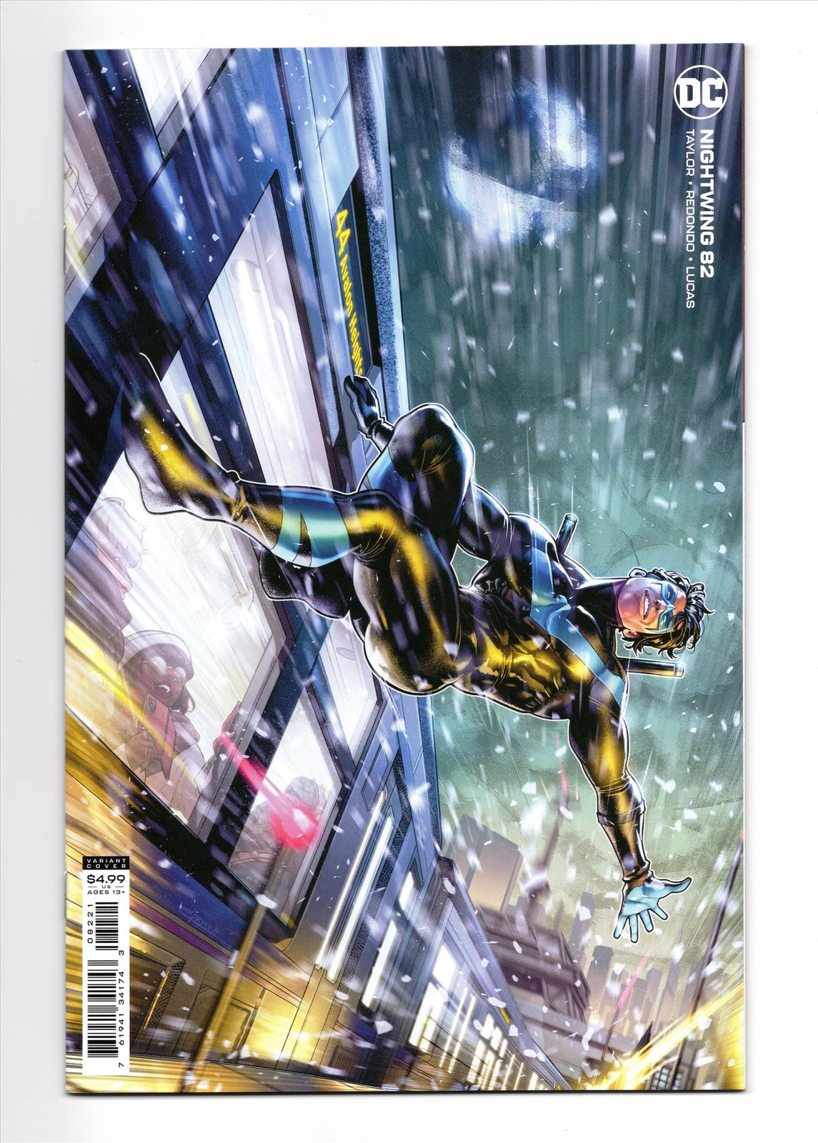 Nightwing #82 NM+ Jamal Campbell Variant 2021 Cover B