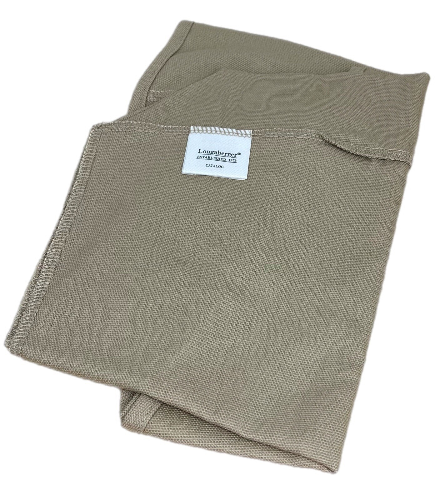 Longaberger Baskets Khaki Catalog Basket Liner