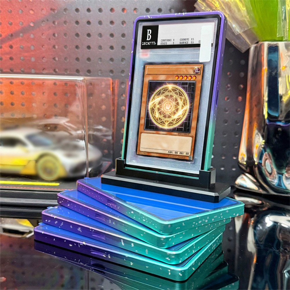 Magnetic Metal Slabs Protector for BGS Graded Cards UV-Resistant Case Sleeves