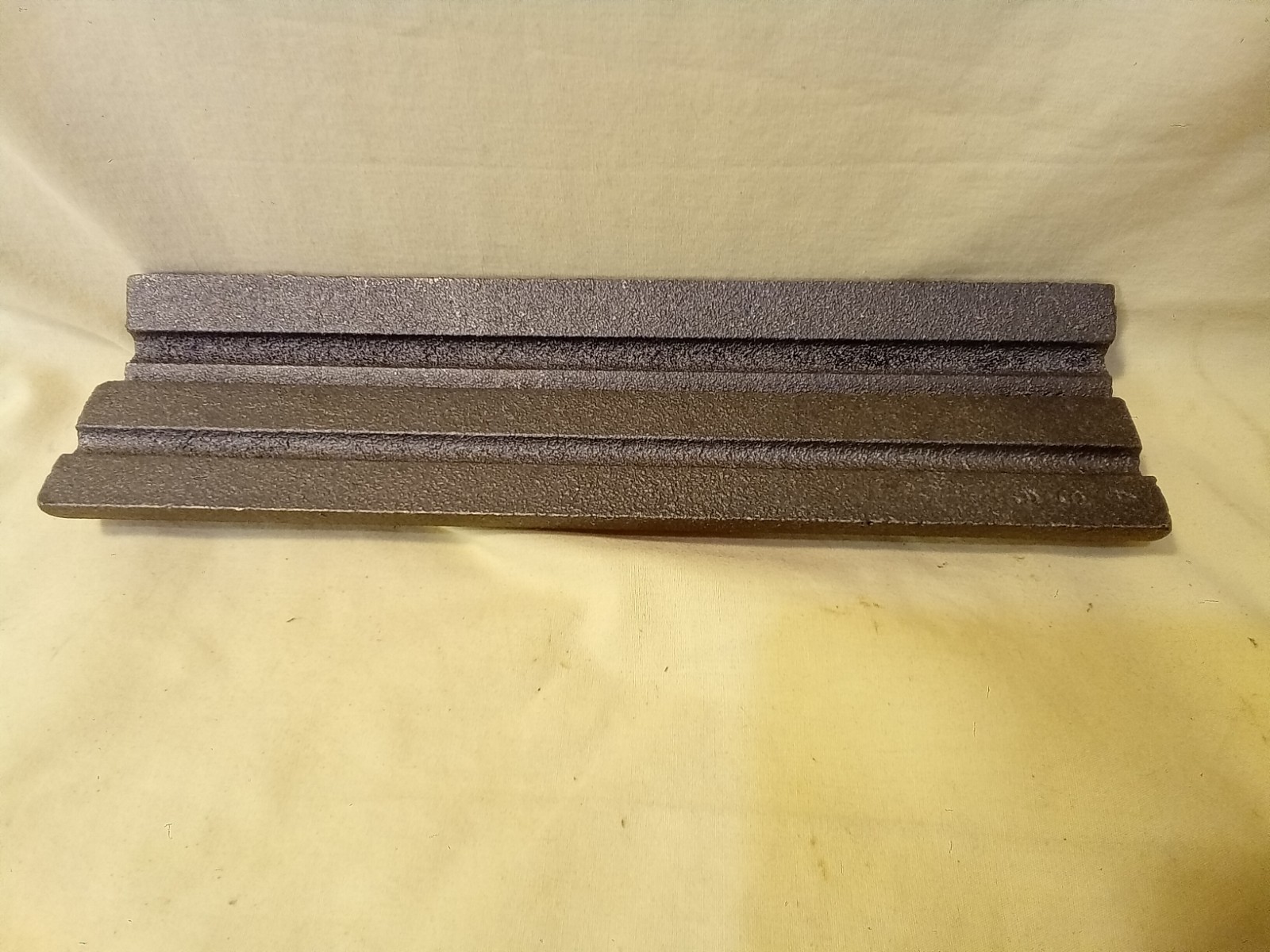 Pair (2) Vintage HOWARD MILLER Cast Iron Clock Weight Inserts – 4.3 lbs / 1.95kg