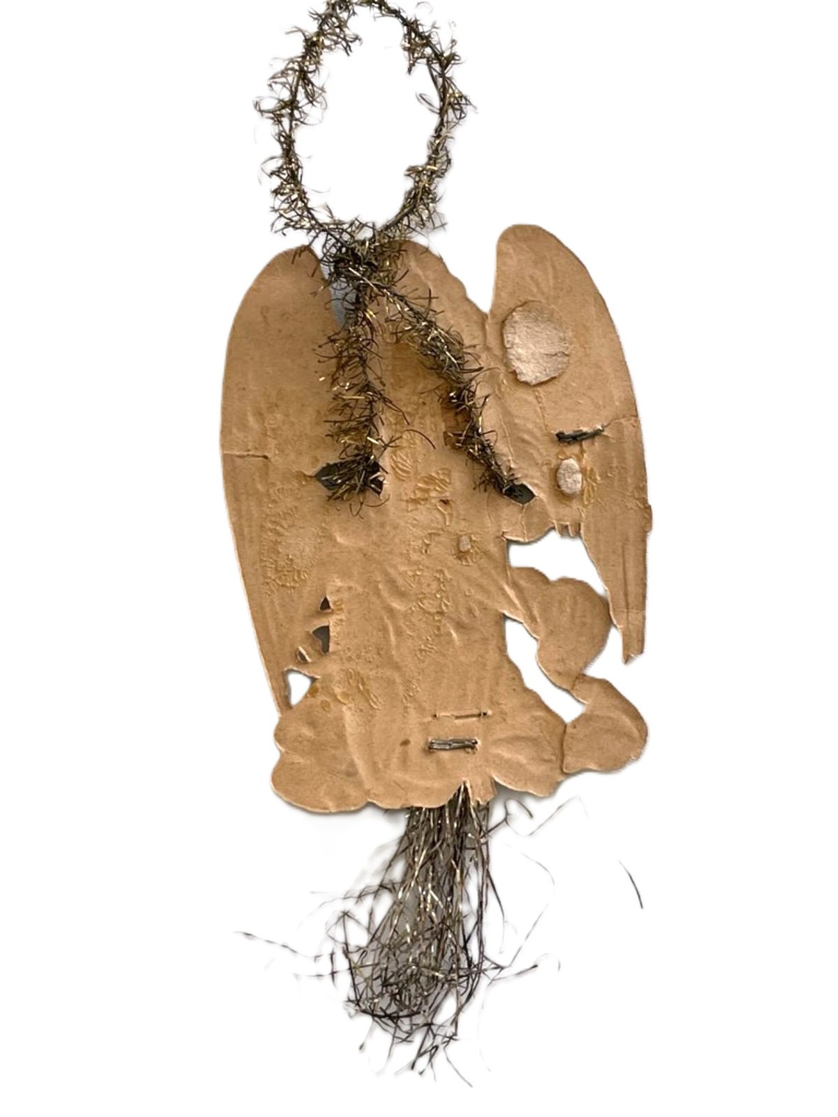 Antique German Wire & Tinsel Christmas Ornament