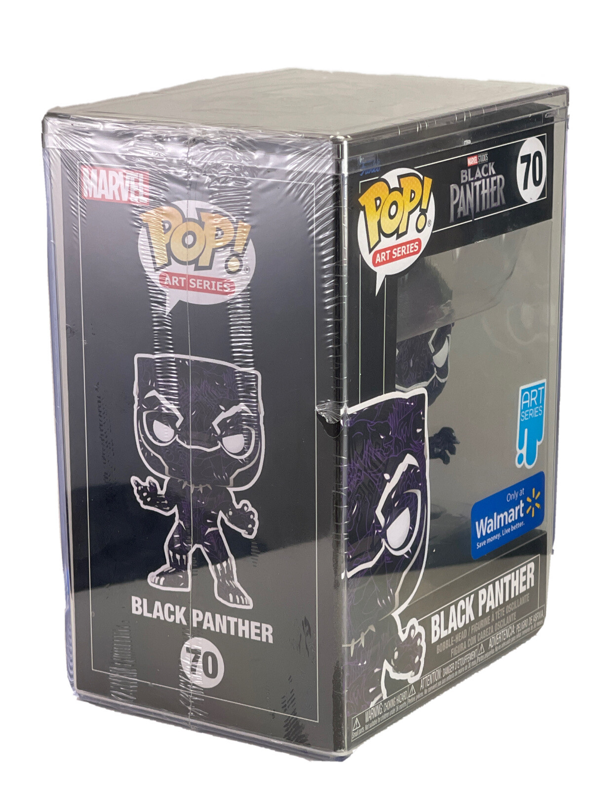 Funko 2022 Pop! Art Series #70 Black Panther Marvel Studios Black Panther
