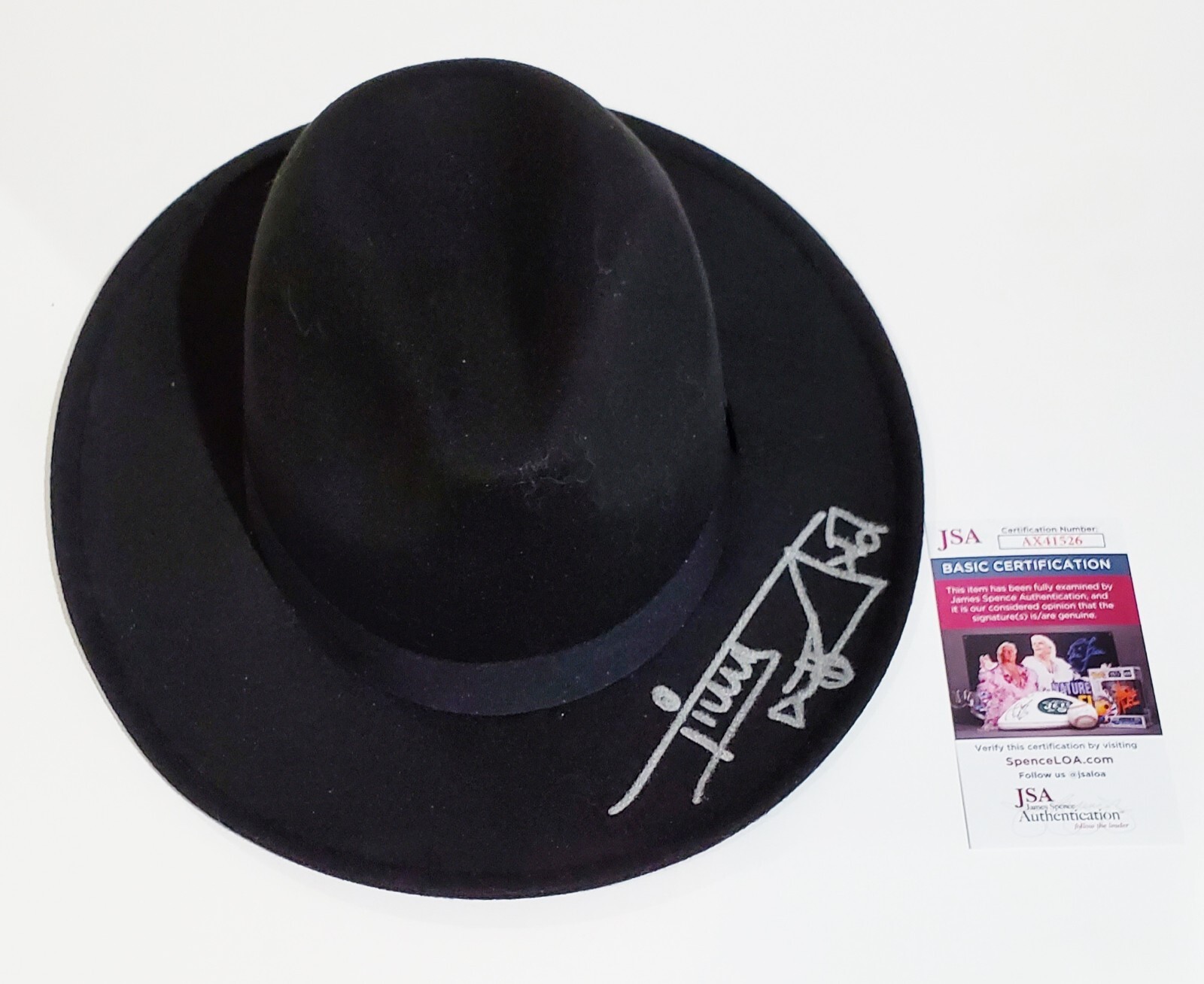TIMMY TRUMPET SIGNED BLACK CONCERT STYLE HAT W/ JSA CERT METS NARCO EDM